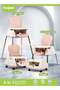4-in-1 baby Adjustable high chair with tray, footrest & safety belt for kids