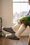 Anatomical Natural Cork Sole Children's Arch Supported Felt Wool Slippers - 3