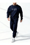 Livo Sweatpants Set, Lacevert Design, Without a Hood