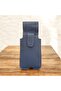 Real Leather Can Be Attached to the Belt Cobalt Blue Phone Case - 2