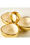Evoque Three-Section Porcelain Nut Bowl - 20x20 cms - 3