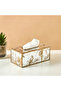Decorative Tropical Print Tissue Holder - 25x10 cms