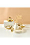 Evoque Three-Section Porcelain Nut Bowl - 20x20 cms - 4