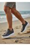 Men's Gray White Casual Lace-Up Sports Shoes High Thick Sole Comfortable Stylish Sneaker - 2