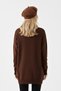 Women's Scarf Detailed Knitwear Sweater Crew Neck Long Sleeve Stylish Casual Sweater - 5