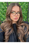 Toms |   Unisex Cateye Glasses with Blue Light Protection Can Change Blue Block Optical Compatible Lenses