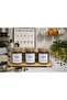 3-Piece 650 ml Glass Jar with Wooden Beech Lid Vacuum Turkish – Filter – Granule Coffee Set - 4