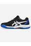 Gel-dedicated 8 gs children's black tennis shoes 1044a077-002 - 2