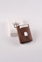 Genuine Leather Crazy Leather Men's Wallet with Automatic Card Holder Mechanism Brown Snap Fastener - 5