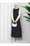 Women's Ecru Buttoned Hijab Two-Piece Set (Vest + Long Skirt) - 8