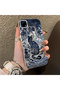 Realme C25 Compatible Silicone Edge Hard Back Anti-Fall Case Classic Pattern - 4