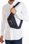 Black Headphone Outlet Shoulder and Waist Bag Daily Crossbody Freebag Travel Bag - 2