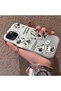 iPhone 15 Compatible Silicone Edge Hard Back Anti-Fall Case Mickey Mouse - 2