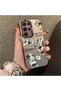 Samsung Galaxy S22 Ultra Compatible Silicone Edge Hard Back Anti-Fall Case Mickey Mouse - 4