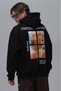 -Men's 3 Thread O Oversized Sweatshirt Sunflowers–