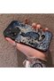 Xiaomi Mi 13T/Mi 13t Pro Compatible Silicone Edge Hard Back Anti-Fall Case Classic Pattern - 2