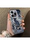 Tecno Spark 20 Pro Compatible Silicone Edge Hard Back Anti-Fall Case Classic Pattern - 4