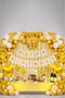 60 Piece Birthday Balloon Concept - Happy Birthday Set Eng-B1054