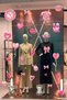 Vintage Love Themed Sticker Set - Retro Designed Romantic Glass Display Case Decoration - 5
