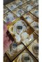 Gold Shiny Box with Pearls and Stones, Zikirmatik Prayer Beads for Hajj, Umrah, Circumcision and Baby Mawlid Gift