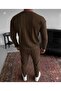 Ottoman Fabric Pocketed Long Sleeve Sweatshirt and Pants from Alt Üst Takım