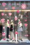 Vintage Love Themed Sticker Set - Retro Designed Romantic Glass Display Case Decoration - 2