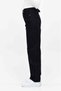 Women's Loose High Waist Back Buckle Detail Flexible Baggy Fit Denim Pants - 2
