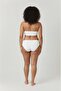 White Bamboo High Waist Plus Size Women's Slip Panties - Stretchy, Soft, and Breathable Comfortable Underwear - 3