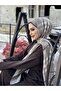 شال فاخر من الصوف حجاب للفصول الأربعة مزدوج الجوانب 70 × 180 سم - 2