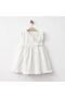 Double-Breasted Collar Baby Girl Dress