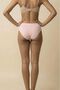 Pink Women's Bamboo Slip Panties - Stretchy and Soft Textured Breathable Basic Underwear - 5