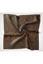Viskose Velora Scarf Chocolate Brown Antique Patterned Tok Toksuri 90X90 - 5