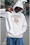 Unisex Oversized I Can Do It with a Broken Heart Back Printed Hooded Taylor Swift Sweatshirt - 2