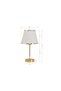 EVLİGHT SARKIT AVİZE ABAJUR 3 LÜ SET, KREM - 3