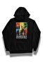Unisex Mathematic Tour Printed Hooded Sweatshirt, Oversized Ed Sheeran Themed Hoodie - 2