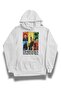 Unisex Mathematic Tour Printed Hooded Sweatshirt, Oversized Ed Sheeran Themed Hoodie - 2