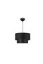 EVLİGHT PASTA SARKIT AVİZE, BLACK - 2