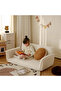 Mesa Adjustable Comfy Lazy Floor Sofa - White - 8