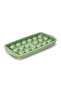 Polypropylene 18 Hole Round Ice Cube Tray, BPA Free Assorted (Green/Orange)