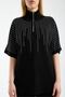 Women's Zippered Modal Fabric Stone Detailed Oversized Piece Set - 8