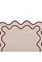Beige Placemat with Wavey Edges from Malath - 2