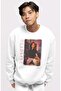 Unisex Oversized Kpop Blackpink Deadline Jisoo Printed Crew Neck Hoodless Sweatshirt - 3