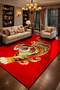 Mosso Tiger Pattern Woven Base Modern Decorative Carpet Mosso2060 - 2