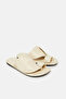 Men Beige Shirqui Sandals - 2