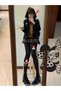 Mickey - Minnie Mouse Black Pantyhose Matte Opaque