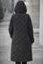 معطف نسائي مبطن مموه 5574 - 5