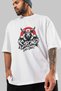 Gym, Sports, Fitness 61 Pre-Printed White Oversized T-Shirt Men's Women's Cotton Crew Neck T-Shirt - 3