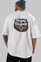 Gym, Sports, Fitness 95 Back Printed White Oversize T-Shirt Men's Women's Cotton Crew Neck T-Shirt - 5