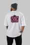 Gym, Sports, Fitness 30 Back Printed White Oversize T-Shirt Men's Women's Cotton Crew Neck T-Shirt - 4
