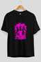 Gym, Sports, Fitness 34 Pre-Printed Black Oversize T-Shirt Men's Women's Cotton Crew Neck T-Shirt - 2